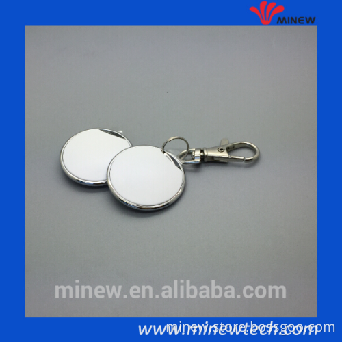 Hidden button blue LED light Minew D15N nRF51822 Android badge iBeacon tag